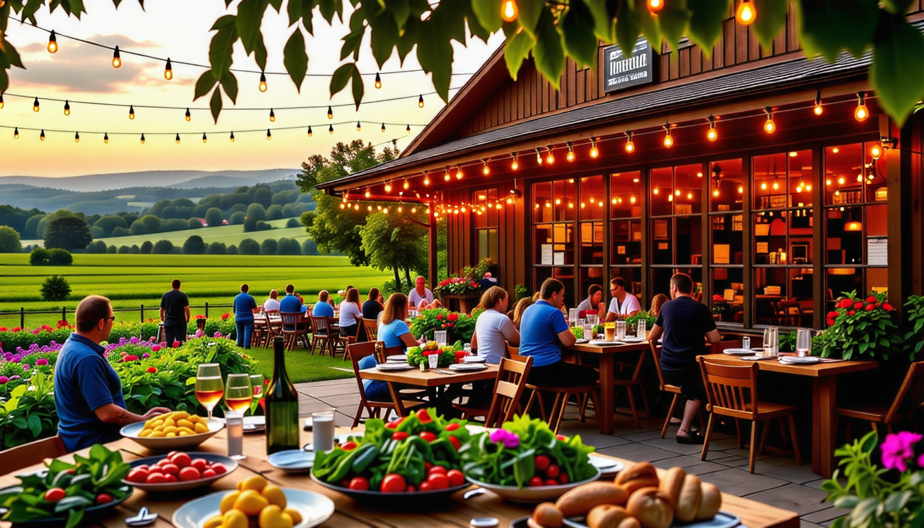 explore the finest farm-to-table dining experiences in your area. discover local restaurants that prioritize fresh ingredients, sustainability, and unique flavors. savor the essence of local produce while supporting your community.