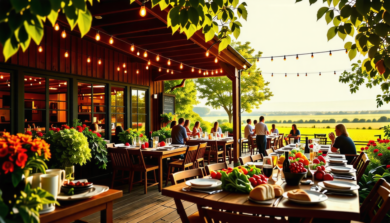 explore the top local farm-to-table restaurants in your area, where fresh, seasonal ingredients meet delicious culinary creativity. indulge in a unique dining experience that celebrates sustainability and supports local farmers.