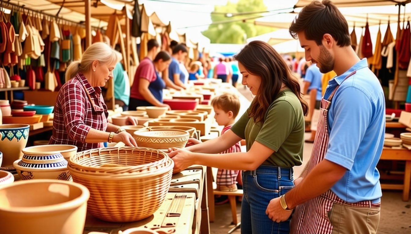 explore the allure of handmade local crafts, where unique artistry meets cultural heritage. dive into a world of creativity and craftsmanship, and uncover the stories behind each piece while supporting local artisans.