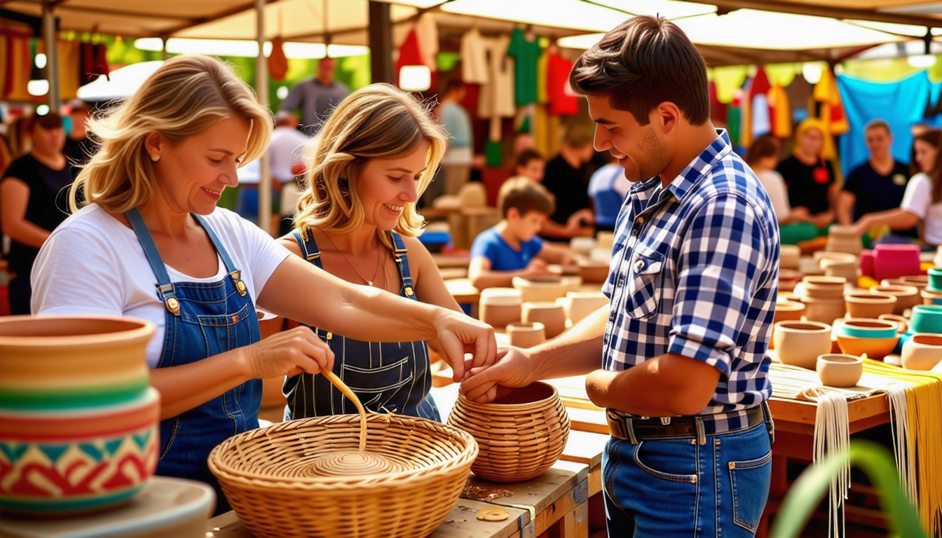 explore the enchanting world of handmade local crafts, where tradition meets creativity. uncover unique treasures that showcase the artistry of local artisans and support sustainable craftsmanship.