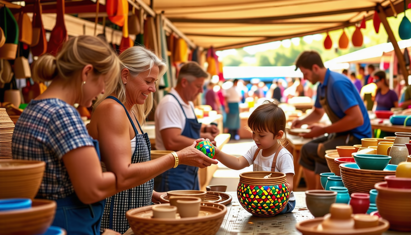 explore the enchanting world of handmade local crafts, where unique artistry meets traditional techniques. discover the stories behind each piece and support local artisans in preserving their craft. experience the charm and personal touch of locally made treasures.